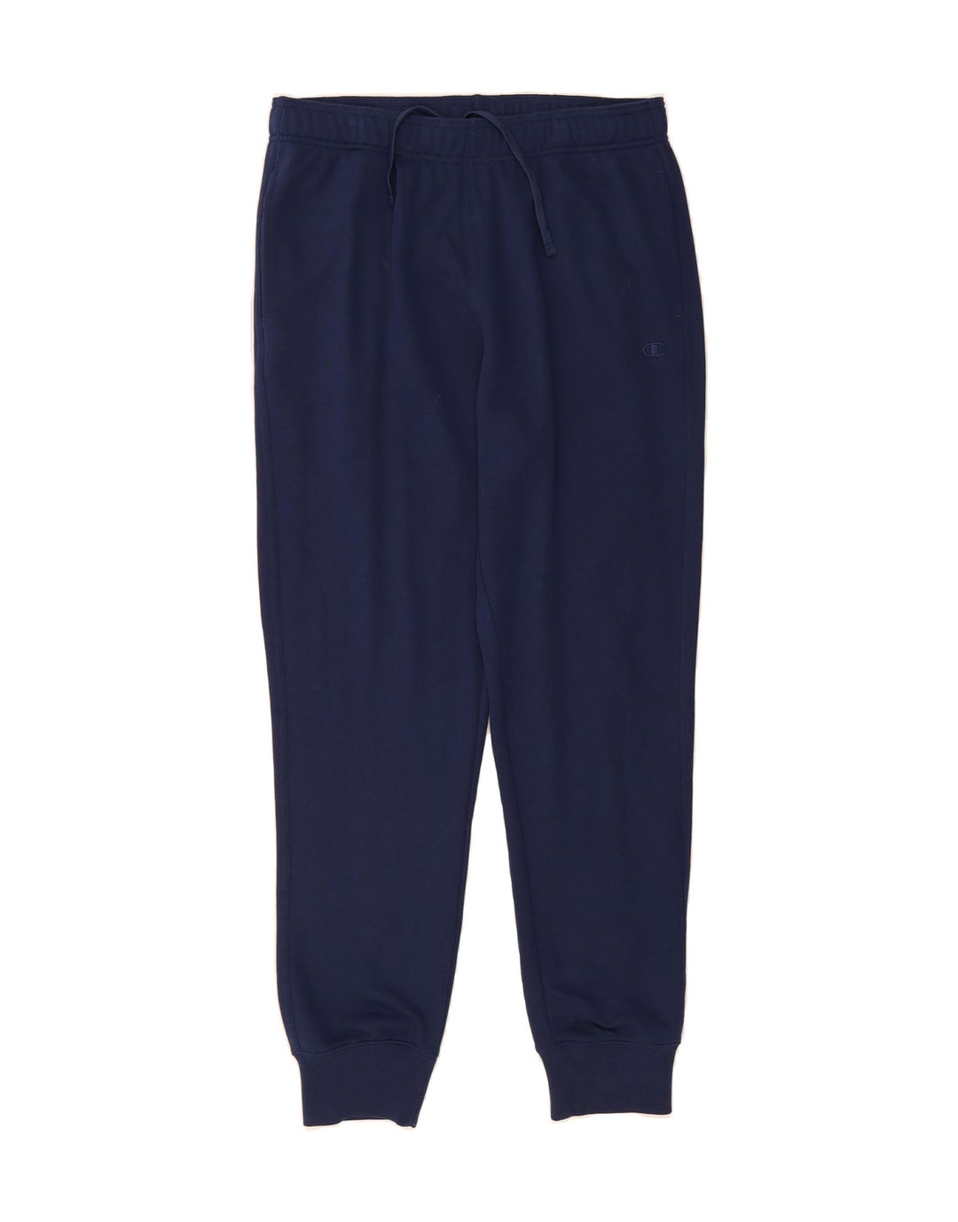 CHAMPION Mens Tracksuit Trousers Joggers Large  Navy Blue Polyester Vintage Champion and Second-Hand Champion from Messina Hembry 