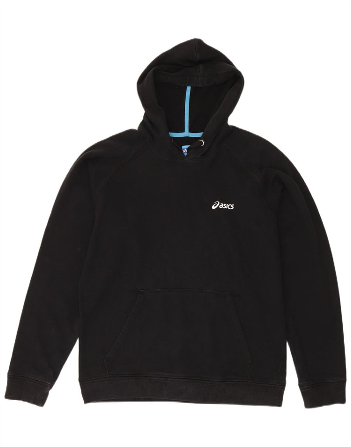 Asics Hombre Sudadera Con Capucha Jumper XL Negro Algodón