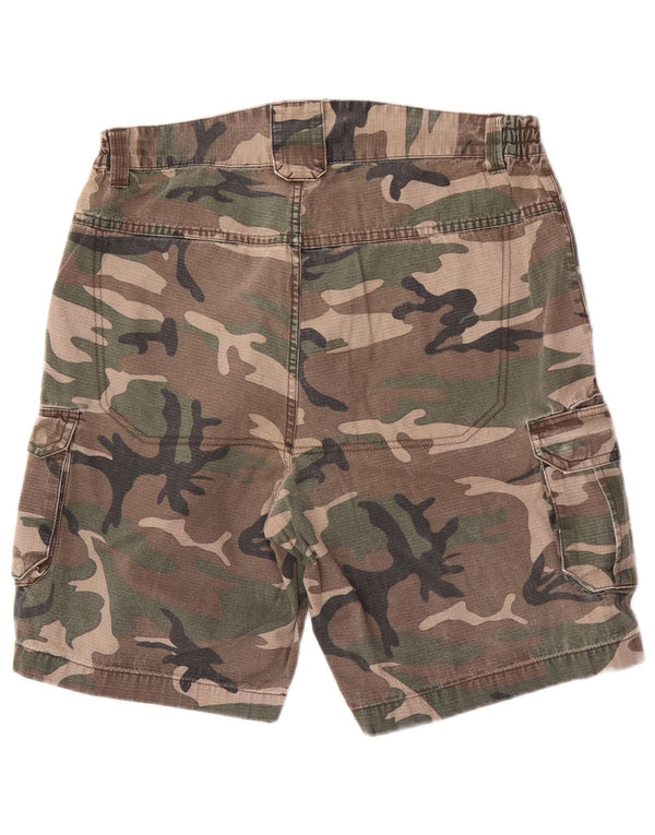 Solognac Shorts Cargo Hombre Medium W34 Algodón De Camuflaje Multicolor