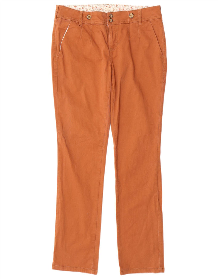 White Stuff Pantalones chinos ajustados para mujer UK 44 Large W36 L32 Algodón naranja
