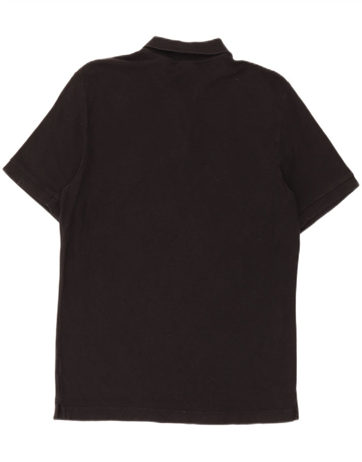 FILA Polo Hombre Algodón Negro Mediano