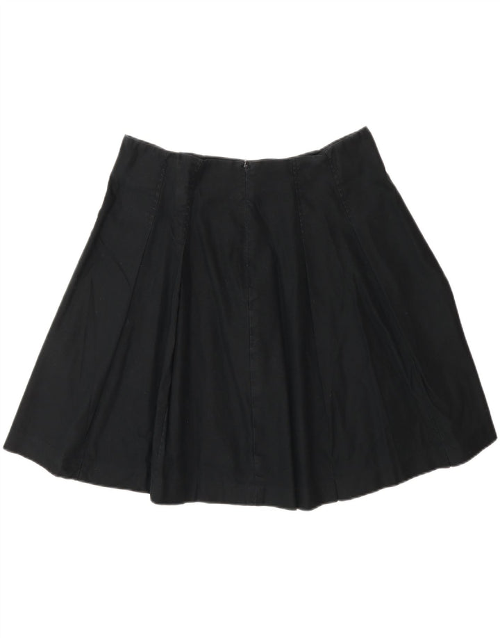 Mossimo Minifalda de cintura baja para mujer US 8 Mediana W32 Algodón negro