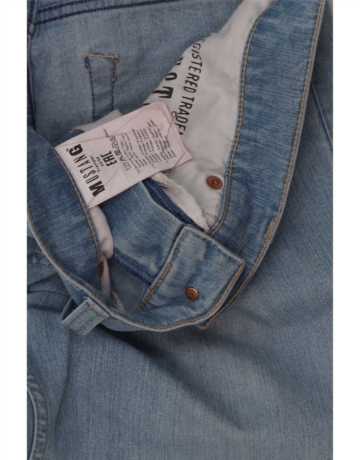 Mustang Vaqueros rectos Tramper para hombre W33 L34 Algodón azul