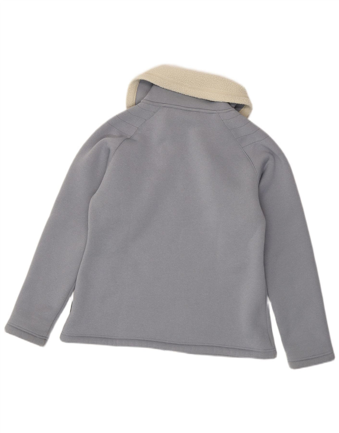 Jack Wolfskin Chaqueta Sherpa para Mujer UK 46 Grande Poliéster Azul