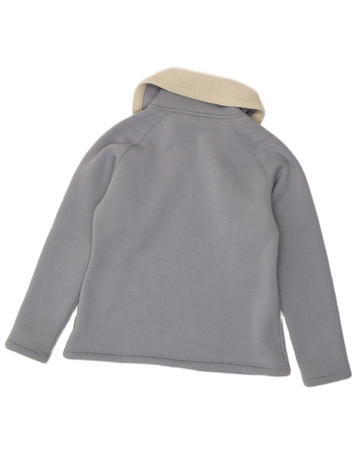 Jack Wolfskin Chaqueta Sherpa para Mujer UK 46 Grande Poliéster Azul