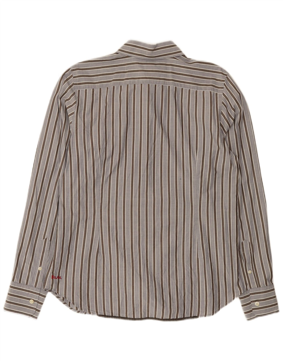 Camisa La Martina Hombre Algodón Rayas Azul Medio