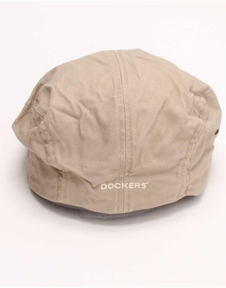 Gorra Plana para Hombre Dockers Beige Medio de Algodón