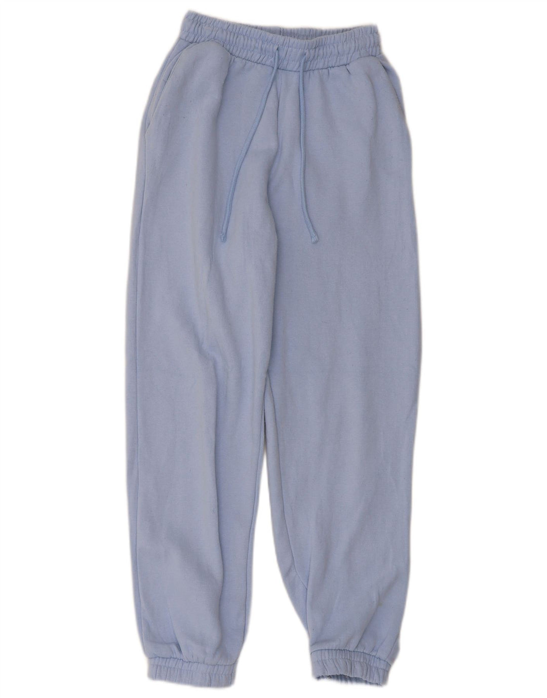 Zara Mujer Pantalón Chándal Joggers UK 8 Small Azul Poliéster
