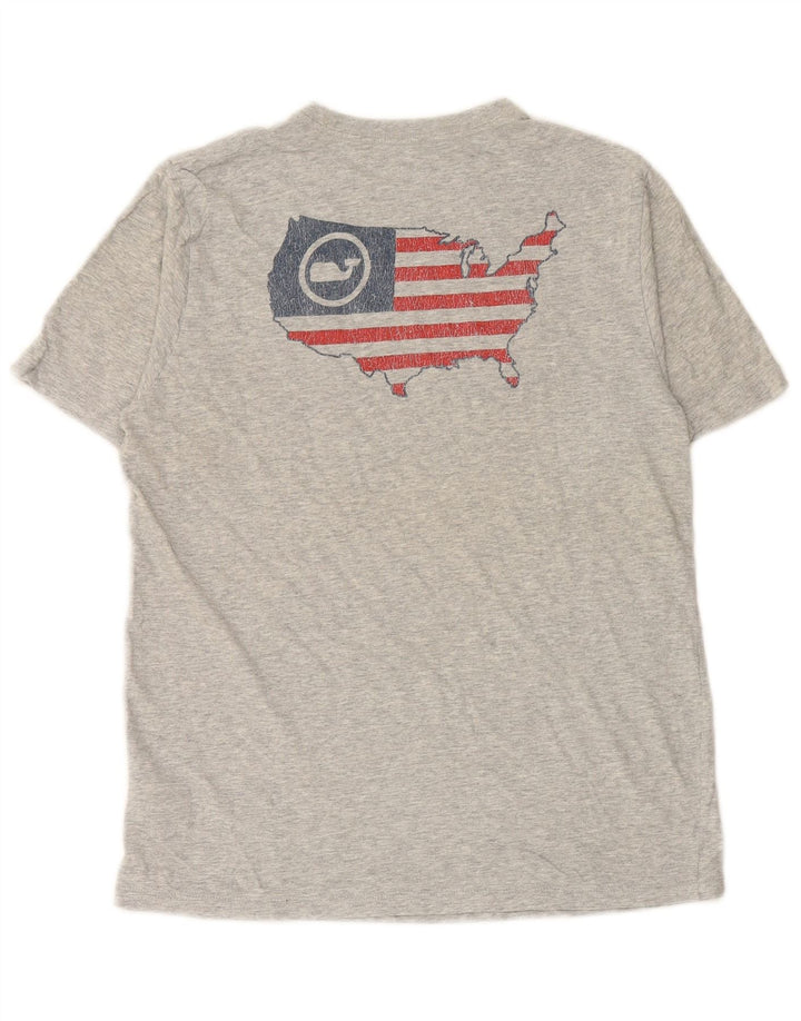 VINEYARD VINES Camiseta gráfica para niño 15-16 años XL Gris Colorblock
