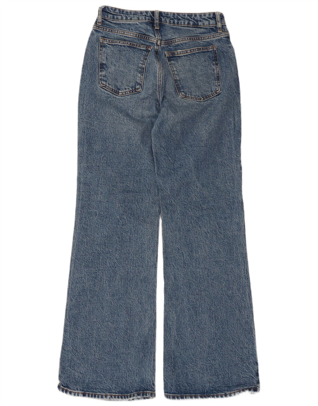 Vaqueros Acampanados Relajados Mujer Topshop W26 L30 Algodón Azul