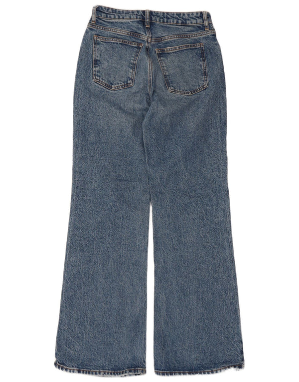 Vaqueros Acampanados Relajados Mujer Topshop W26 L30 Algodón Azul