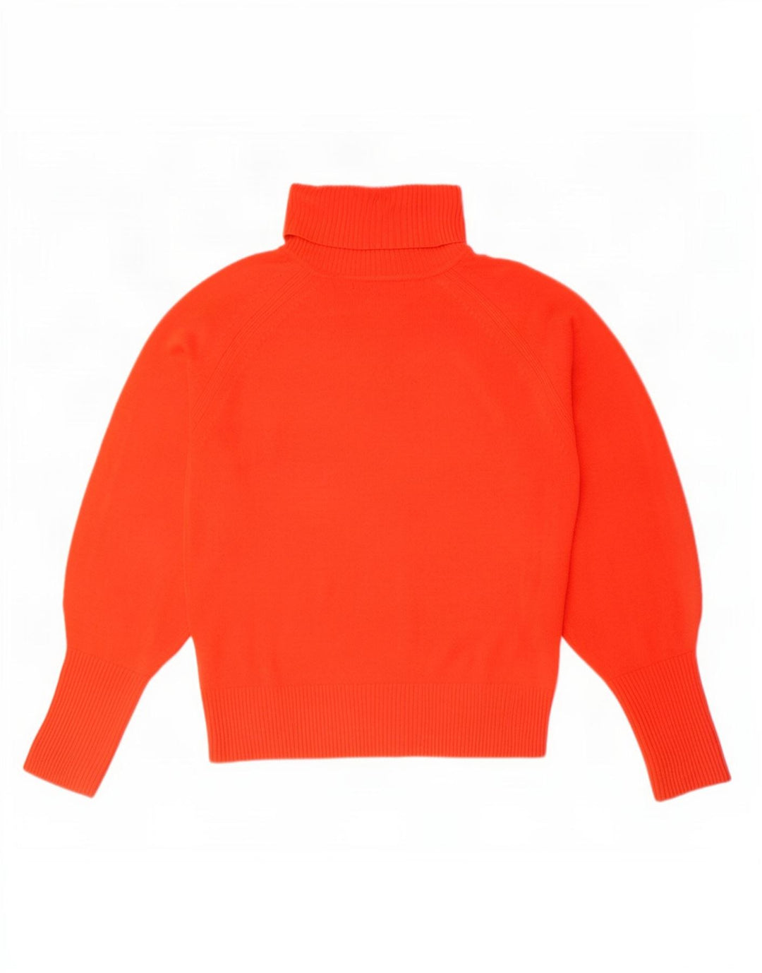 Marks & Spencer Suéter con cuello vuelto para mujer UK 10 Pequeño Acrílico rojo