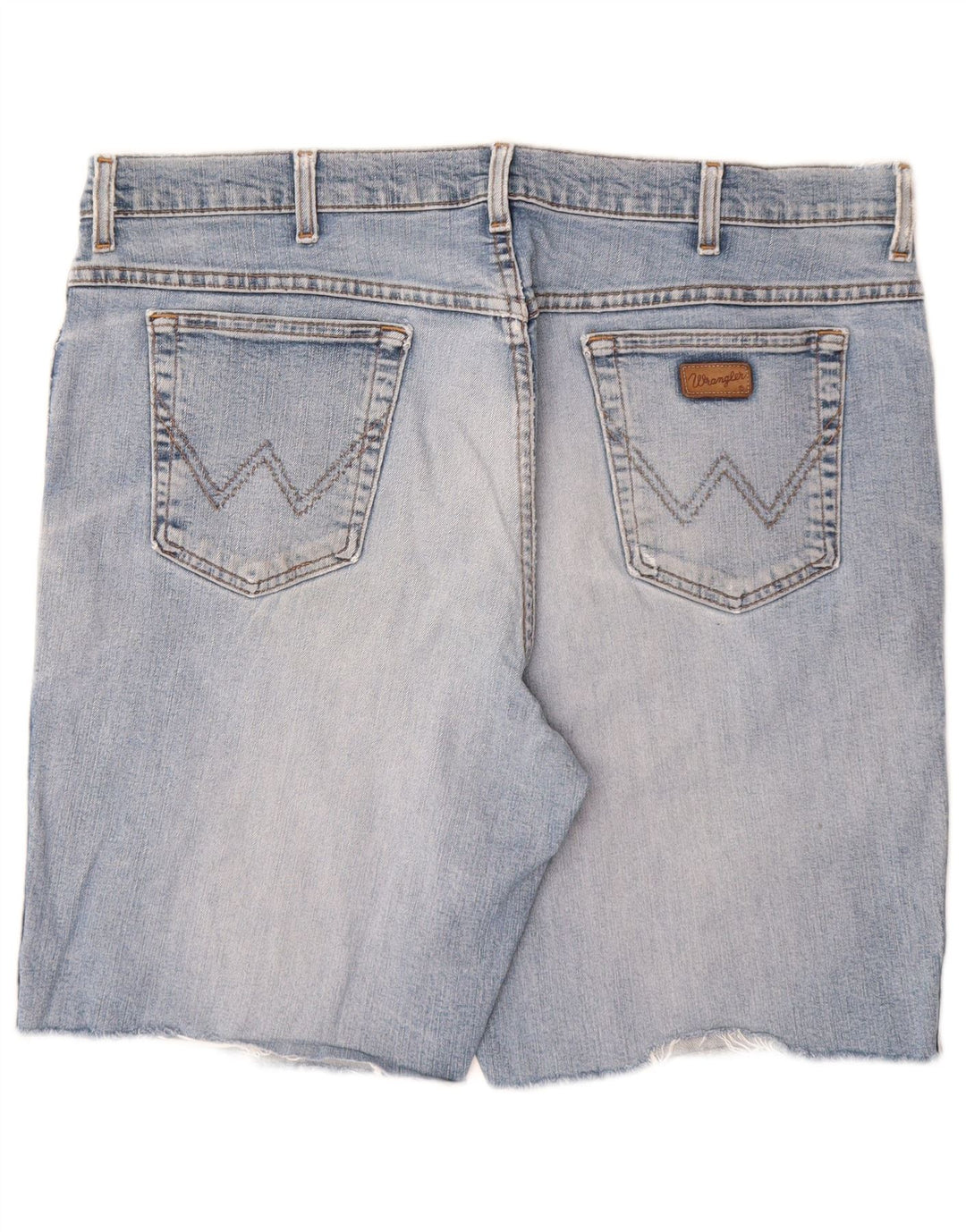 WRANGLER Pantalones cortos de mezclilla elásticos Texas para hombre W40 XL Algodón azul