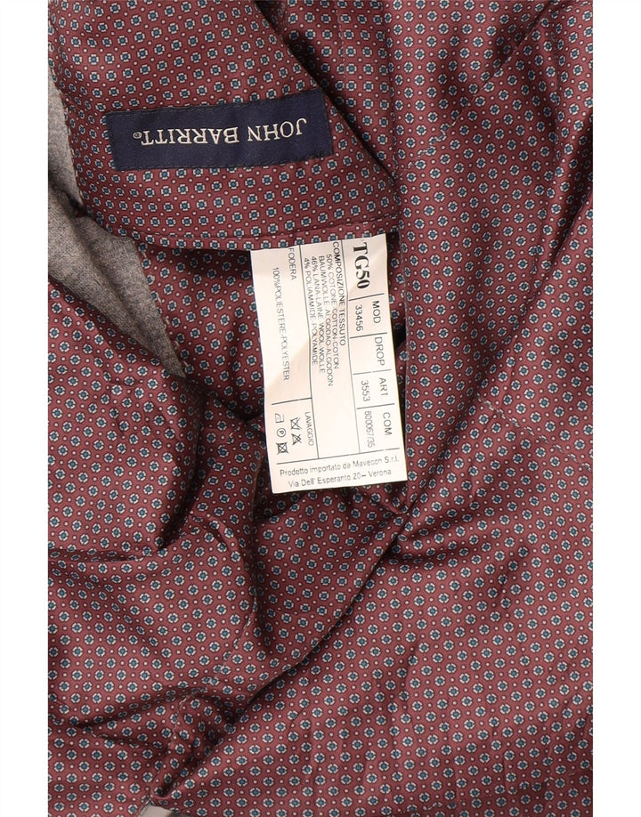 John Barritt Chaqueta tipo blazer de 2 botones para mujer IT 50 XL Algodón gris