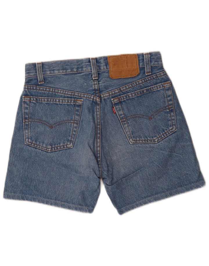 Levi's Mujer 501 Shorts Vaqueros W28 Azul Medio