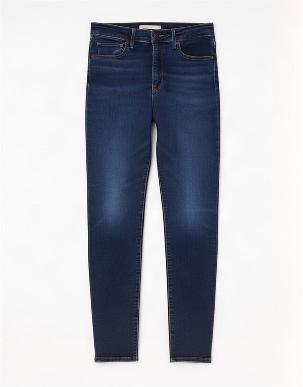 Levi's Vaqueros pitillo de talle alto 721 para mujer W29 L30 Algodón azul