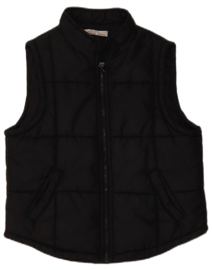 St. Bernard Chaleco acolchado para mujer UK 44 Large Nylon negro