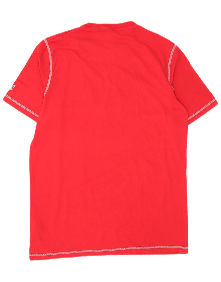Arena - Camiseta gráfica para hombre, talla grande, algodón rojo