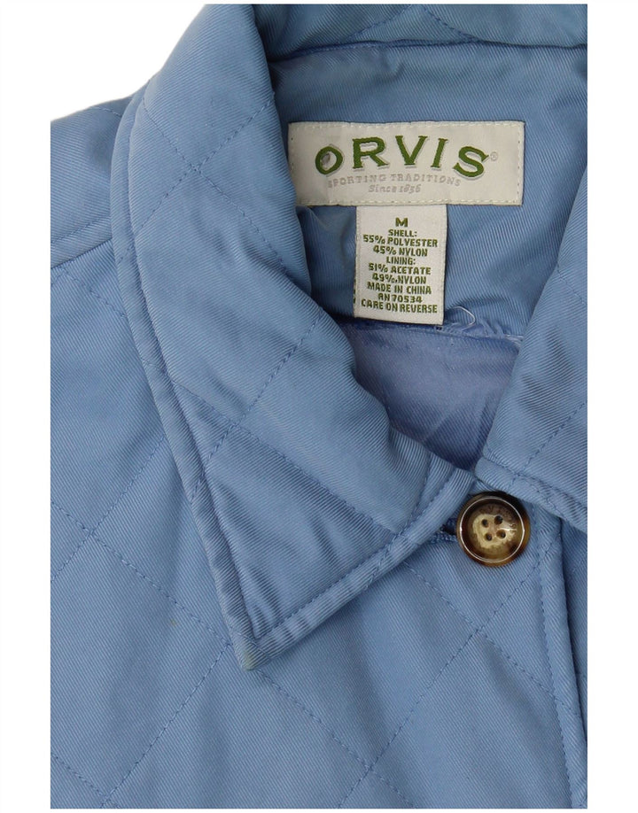 Orvis Chaqueta acolchada para mujer UK 44 Poliéster azul medio