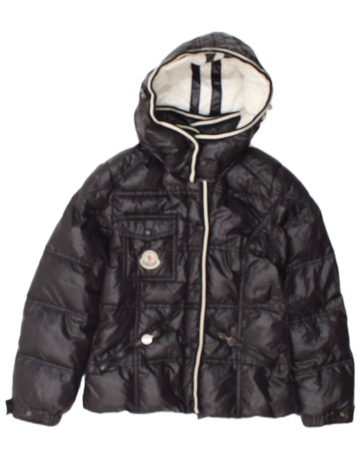 Moncler Anorak Niña Con Capucha 9-10 Años Poliamida Azul Marino
