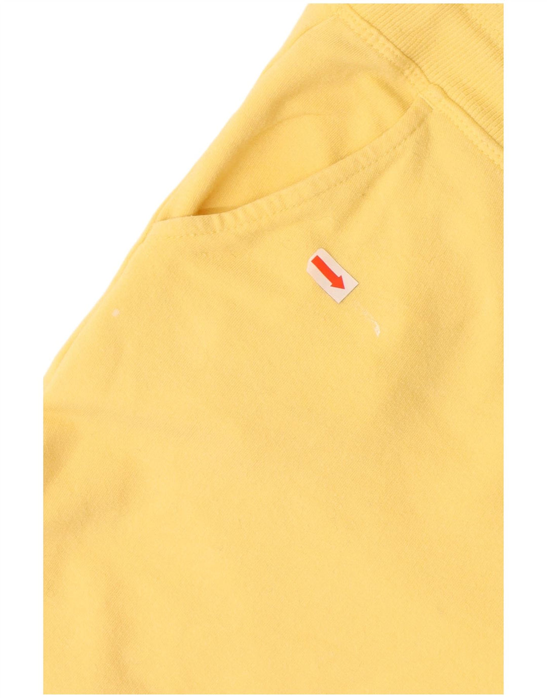 EDDIE BAUER Pantalones cortos deportivos para mujer UK 14 Algodón amarillo medio