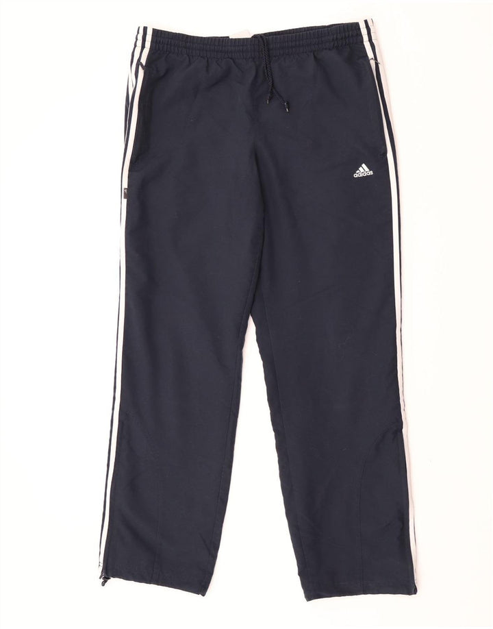 Pantalón De Chándal Adidas Hombre Medio Azul Marino Poliéster