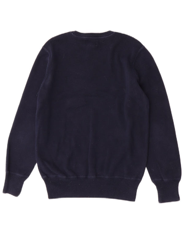 Polo Ralph Lauren Sudadera para niño Jumper 14-15 años Grande Azul Marino Algodón