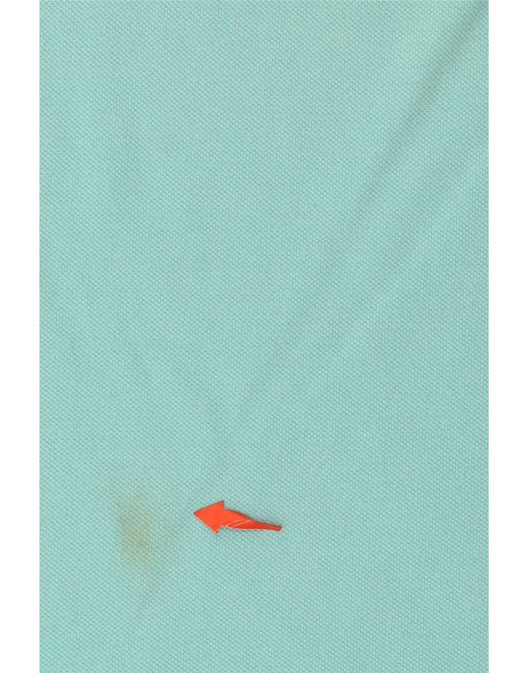 CREW CLOTHING Polo para hombre de algodón turquesa medio