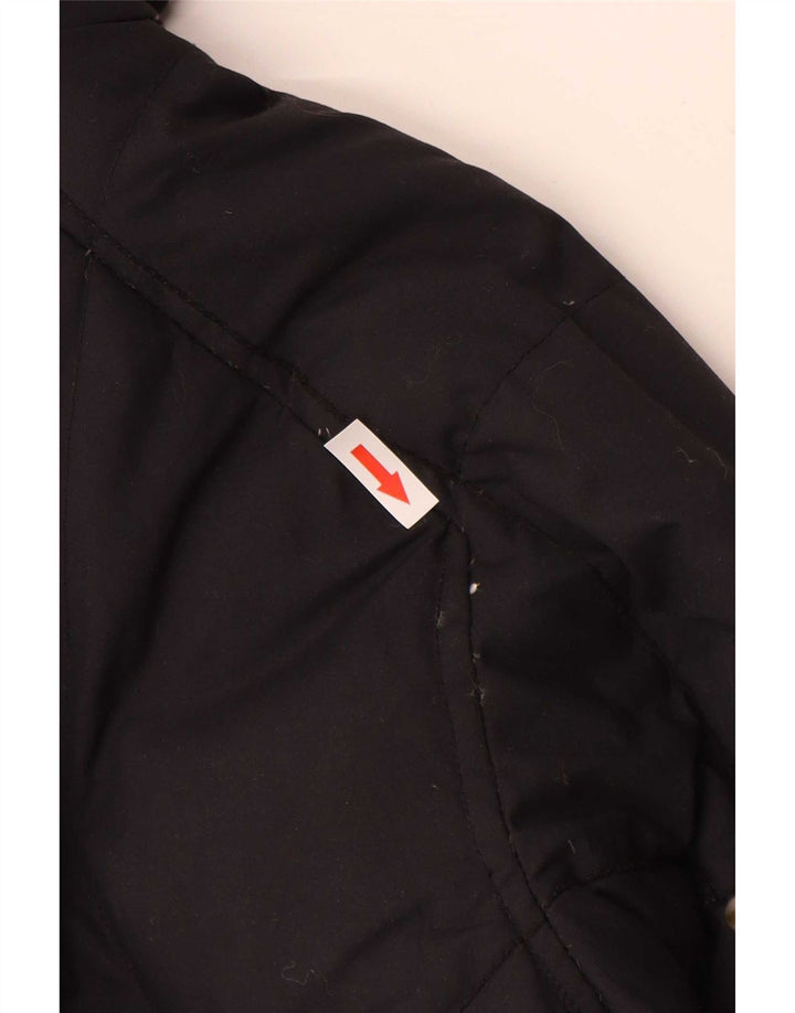 Helly Hansen Chaqueta acolchada con capucha para mujer UK 44 Medium Black Nylon