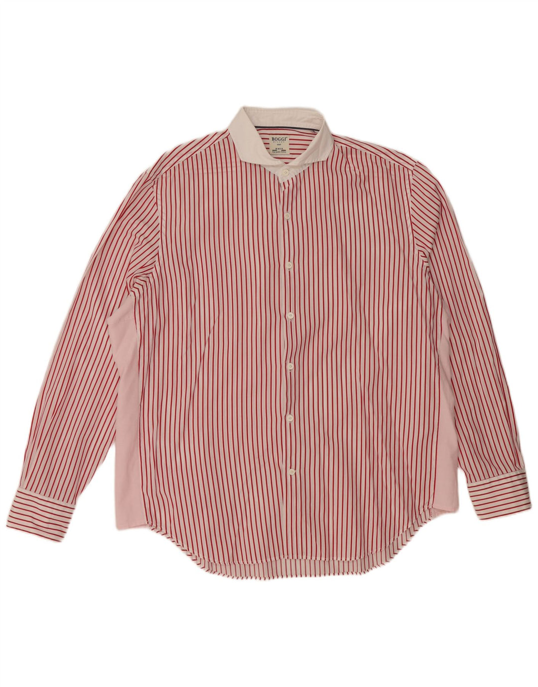 BOGGI Camisa Hombre 2XL Rayas Rojas