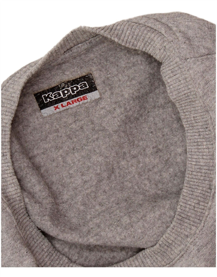 Kappa Mujer Crop Top Manga Larga ES 40 XL Gris