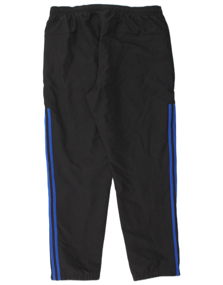 Adidas Hombre Pantalones De Chándal Joggers Grande Negro Poliéster
