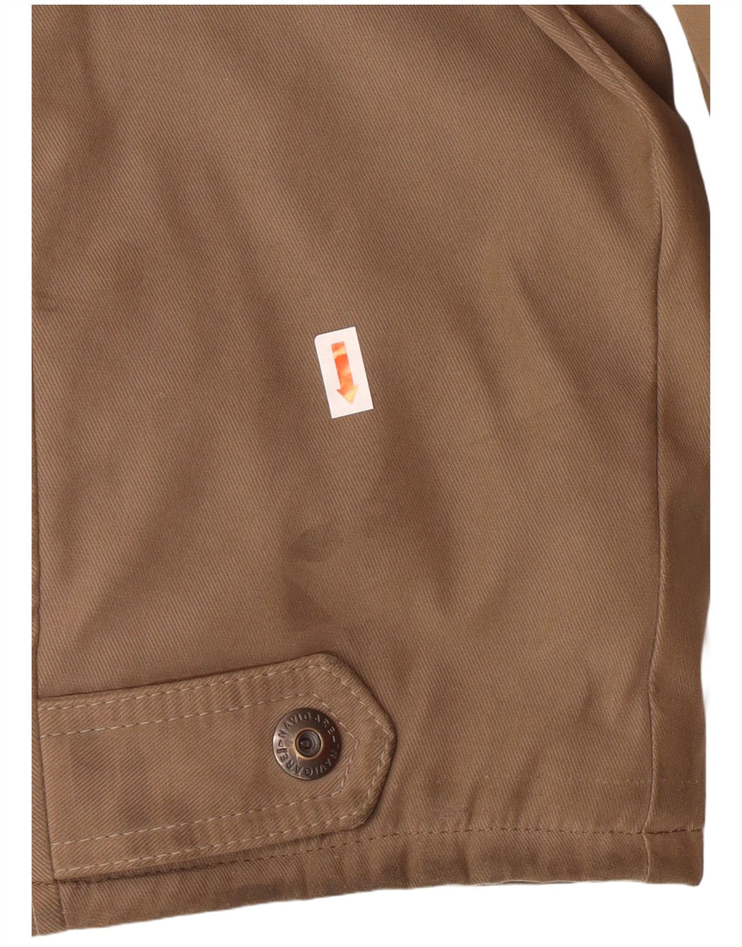 Navigare Mens Utility Jacket UK 46 3XL Brown Polyester