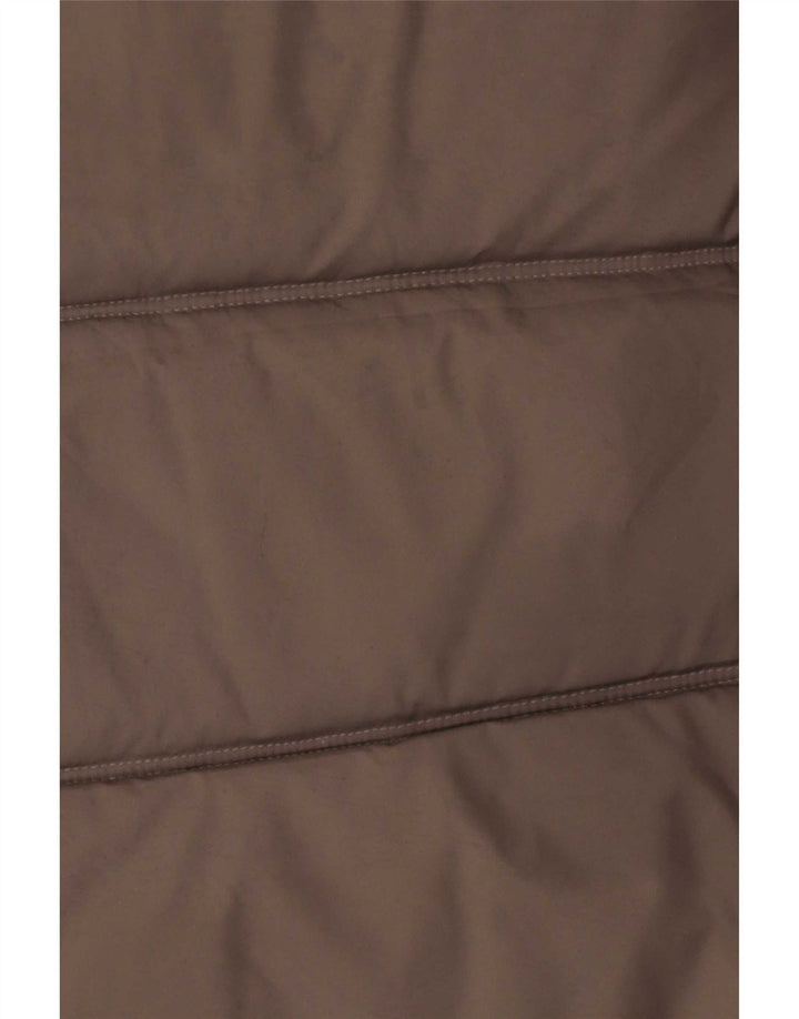 Adidas - Chaleco acolchado para mujer (talla 40), poliéster gris grande