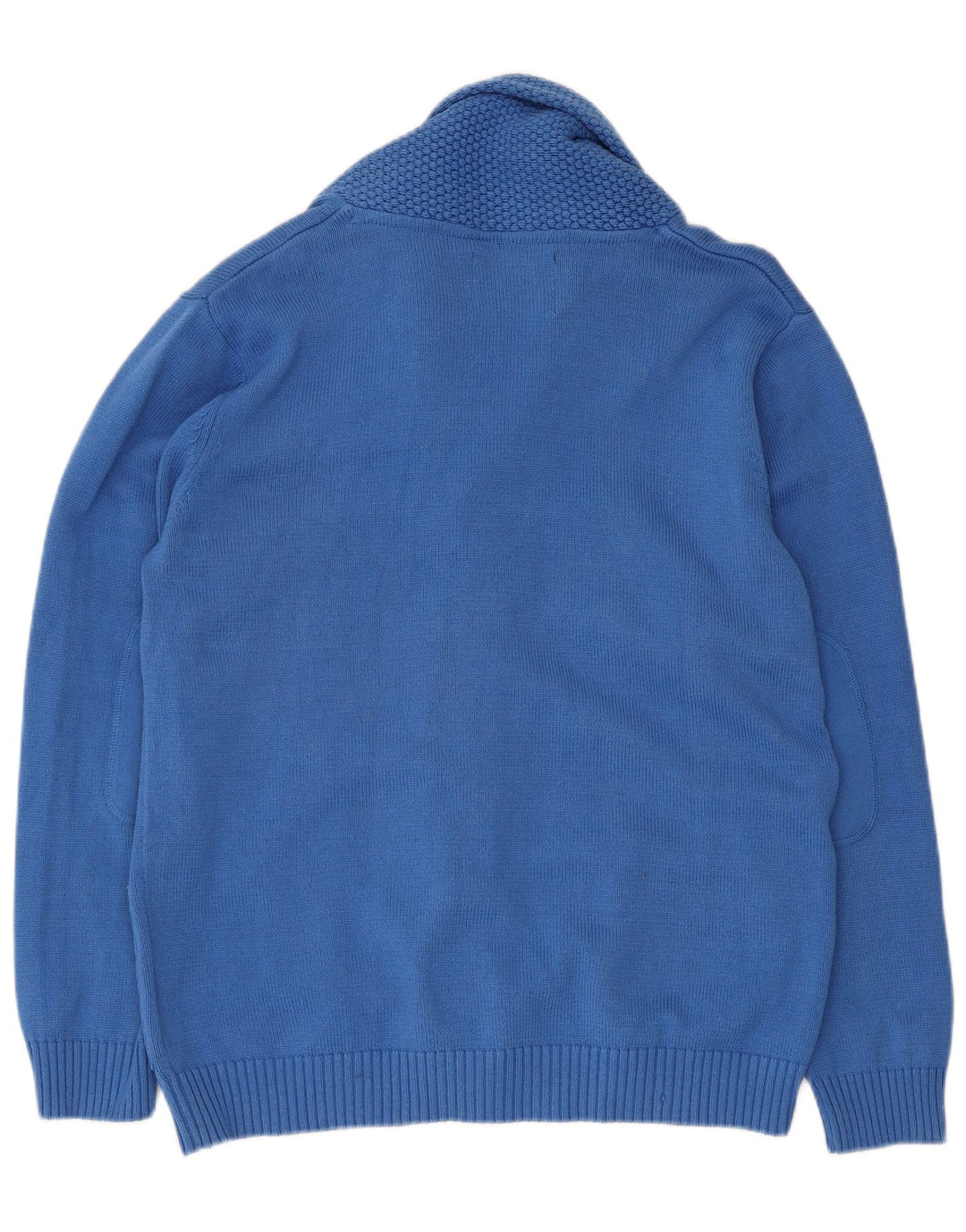 Jack & Jones Hombre Cárdigan Suéter Grande Algodón Azul