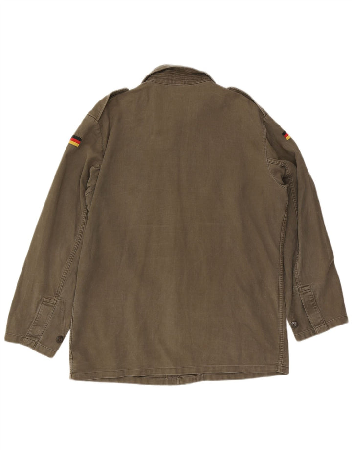 Vintage hombres chaqueta militar Reino Unido 40 gran ejército verde