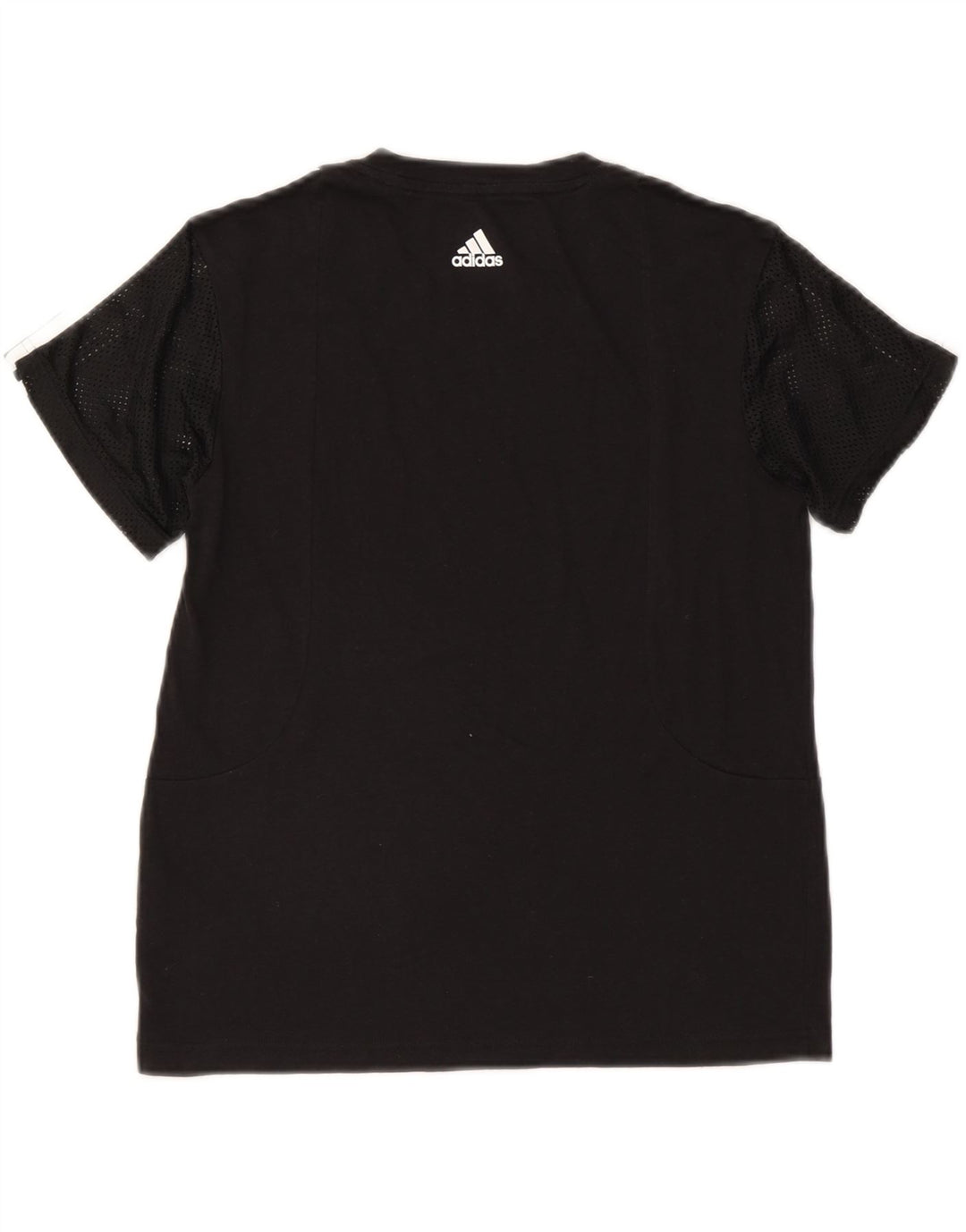 Adidas Camiseta Mujer Top UK 8/10 Small Negro Poliéster