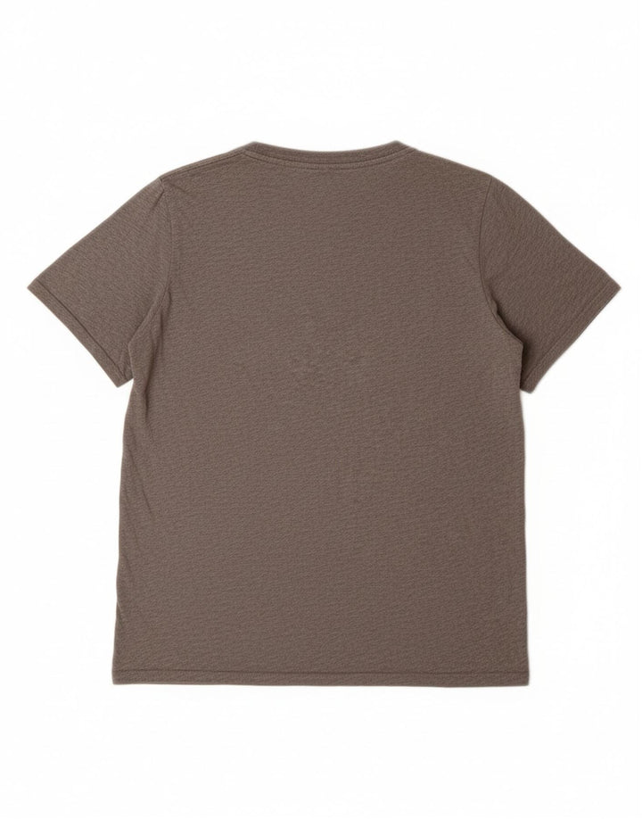 NIKE Camiseta gráfica de corte atlético para niños 12-13 años Grande Gris Algodón