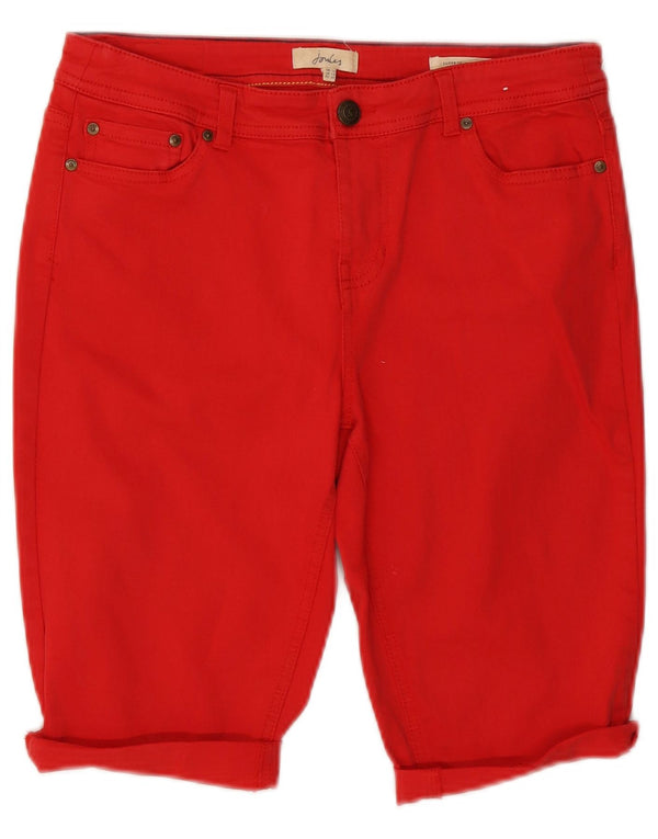 Joules Bermudas vaqueras para mujer UK 14 Medium W30 Algodón rojo