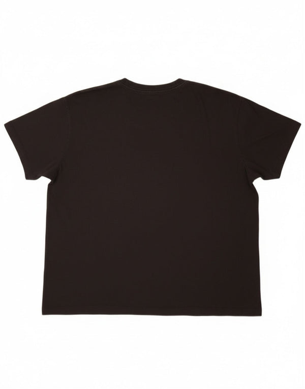 Nike Camiseta holgada para hombre XL Algodón negro