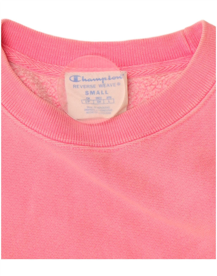 Champion Sudadera de gran tamaño con tejido inverso para mujer UK 10 Small Pink