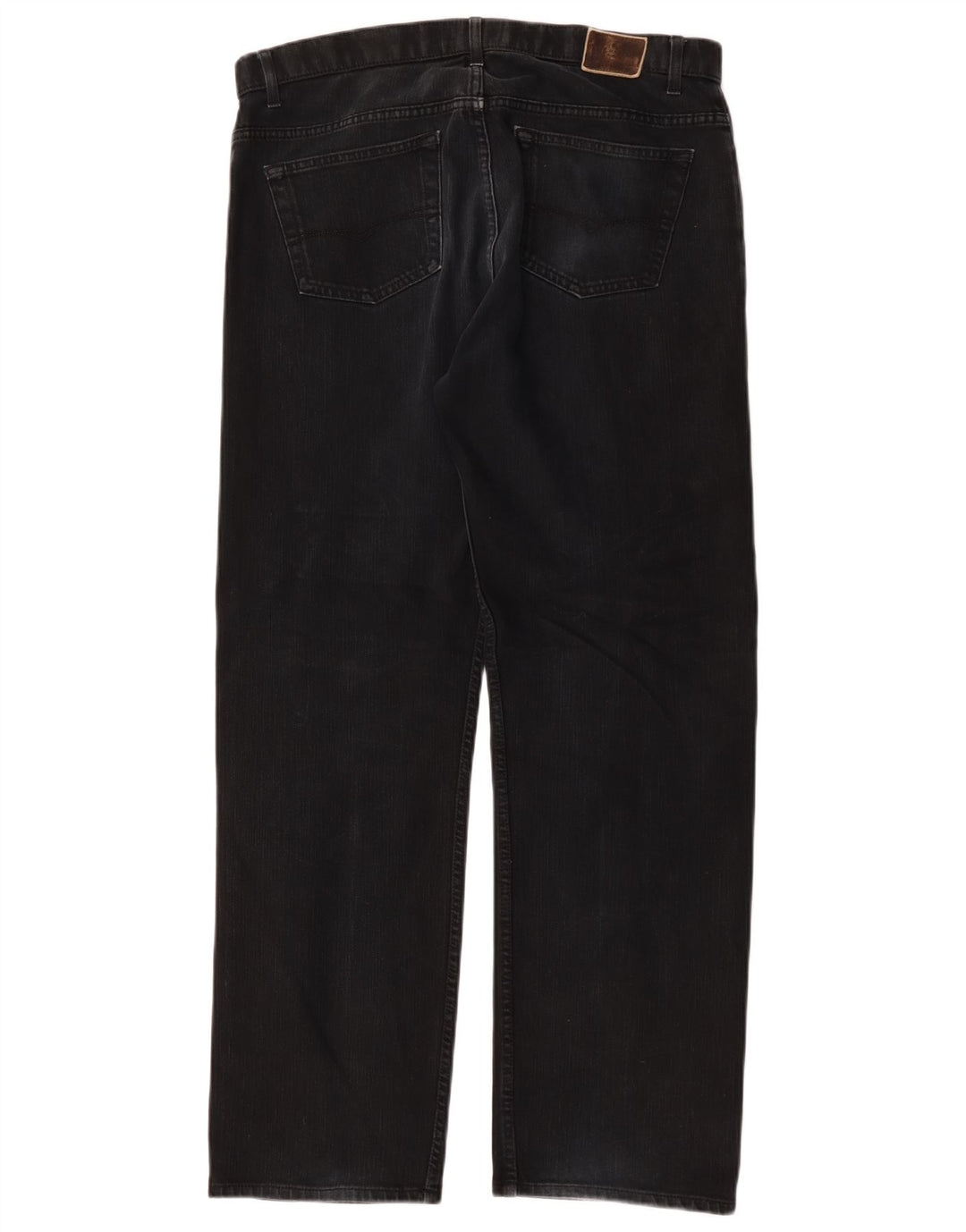 Marks & Spencer Vaqueros rectos azules Harbor para hombre W36 L31 Algodón negro