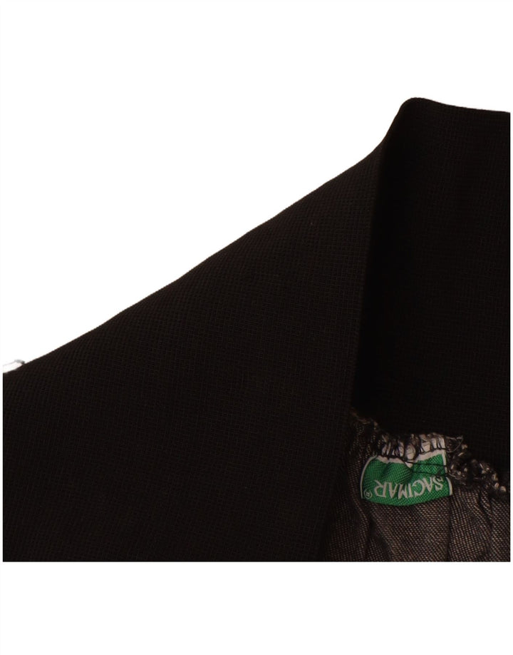 Falda vaquera VINTAGE para mujer W28 Gris medio