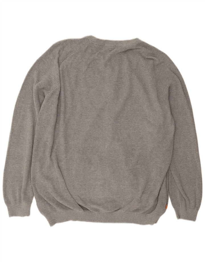 Timberland Suéter tipo cárdigan para hombre 3XL Algodón gris