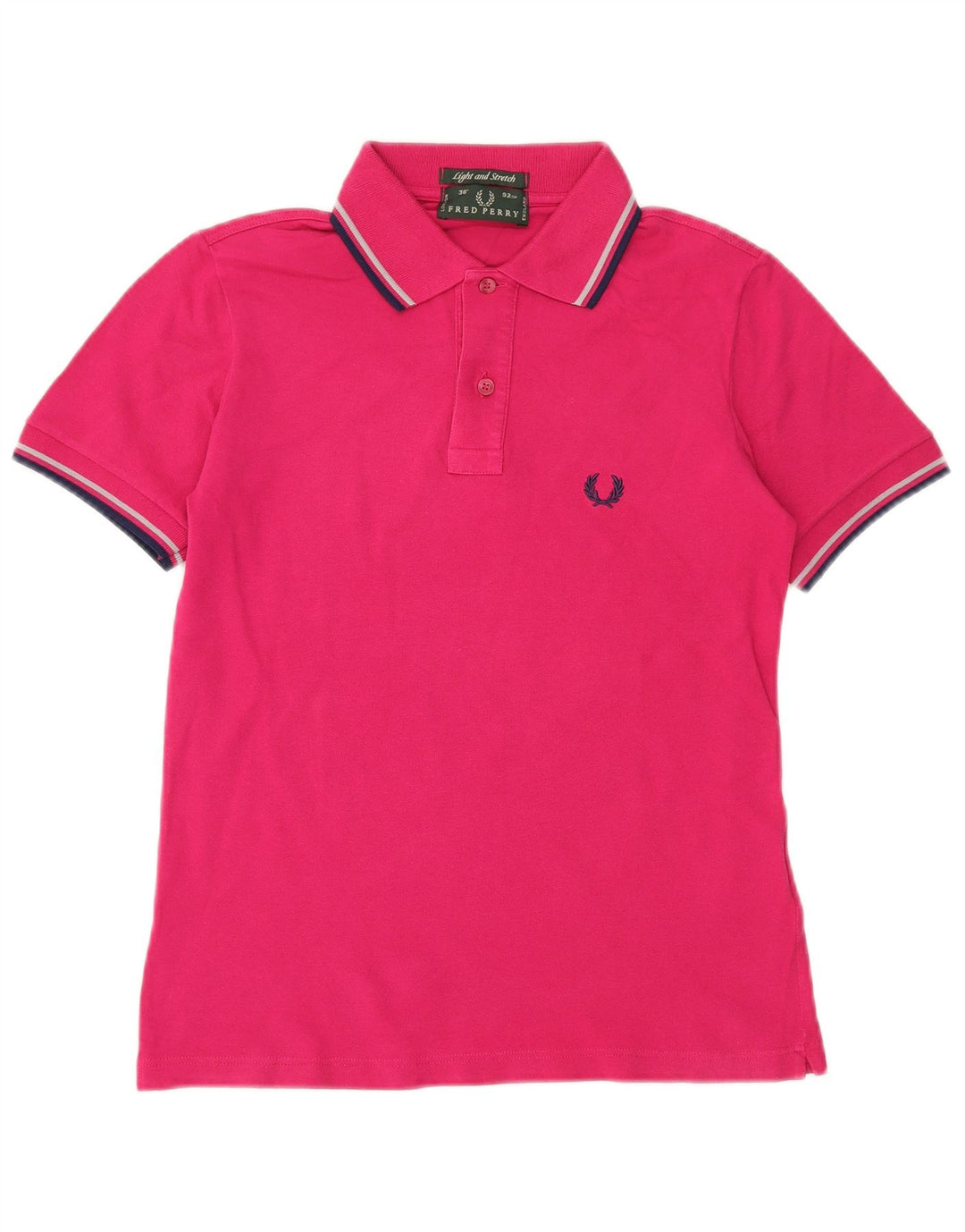 Polo Fred Perry Hombre Pequeño Algodón Rosa