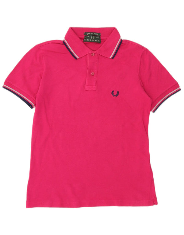 Polo Fred Perry Hombre Pequeño Algodón Rosa
