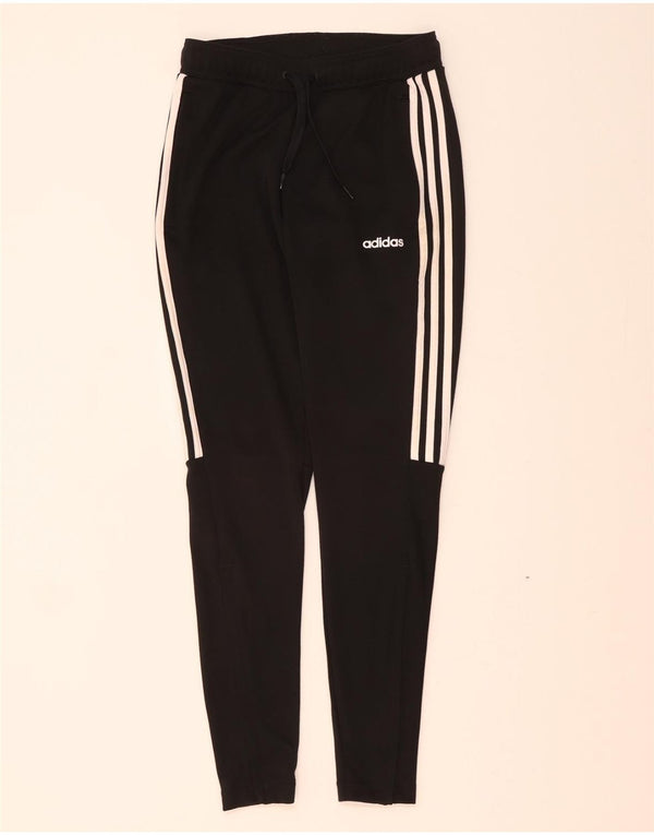 ADIDAS Mujer Aeroready Chándal Pantalones UK 4/6 XS Negro Poliéster