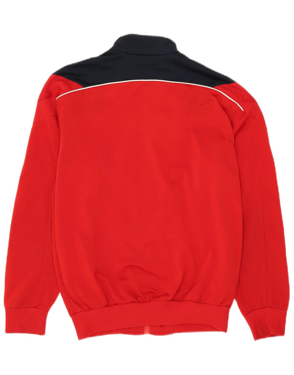 Adidas Chaqueta de chándal para niños 13-14 años Rojo Colorblock Poliéster