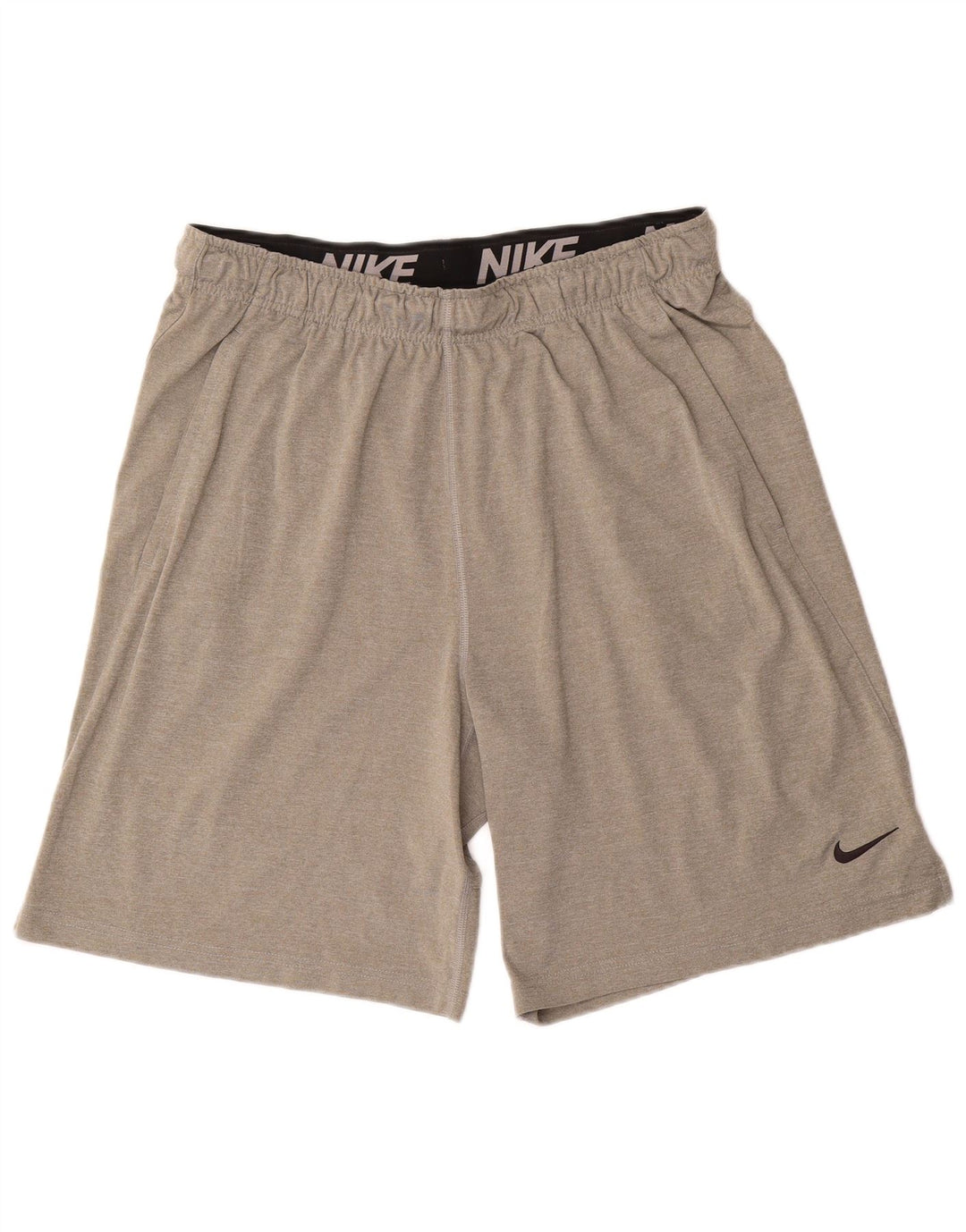 Nike Pantalones cortos deportivos Dri Fit para hombre XL Gris