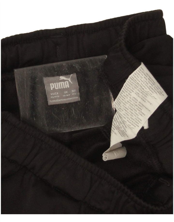 Puma Pantalón Chándal Niño 15-16 Años Negro Poliéster